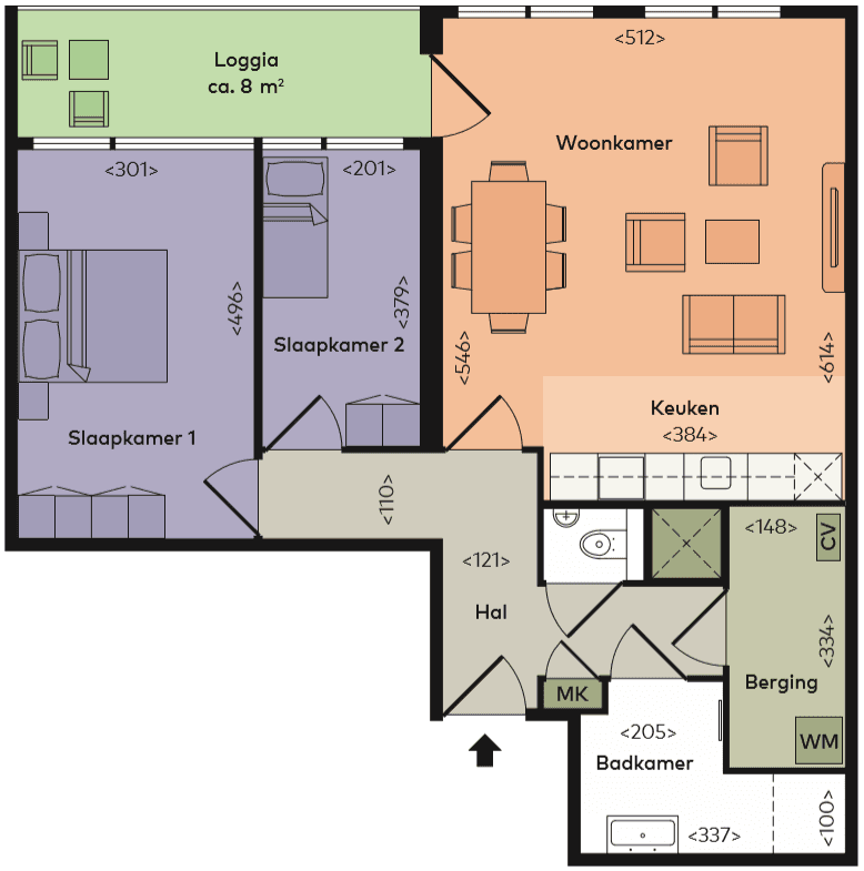 Appartement Betaplein 172, Leiden - Te Huur