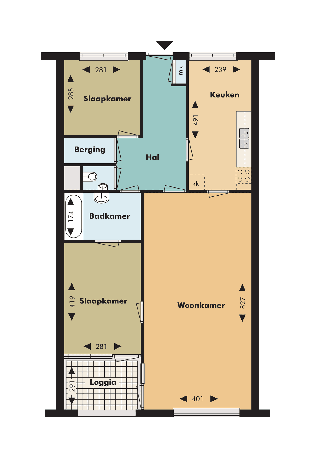 Appartement Nieuwehaven 44, Rotterdam - Te Huur