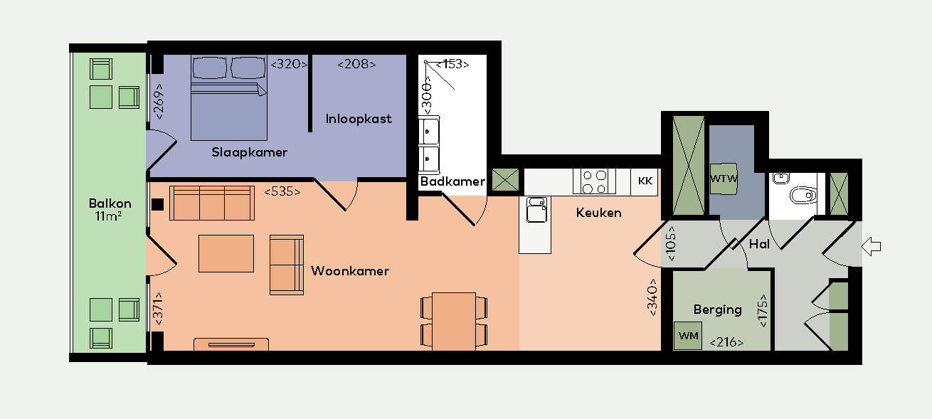 Appartement Zalmstraat 163 Rotterdam - Te Huur
