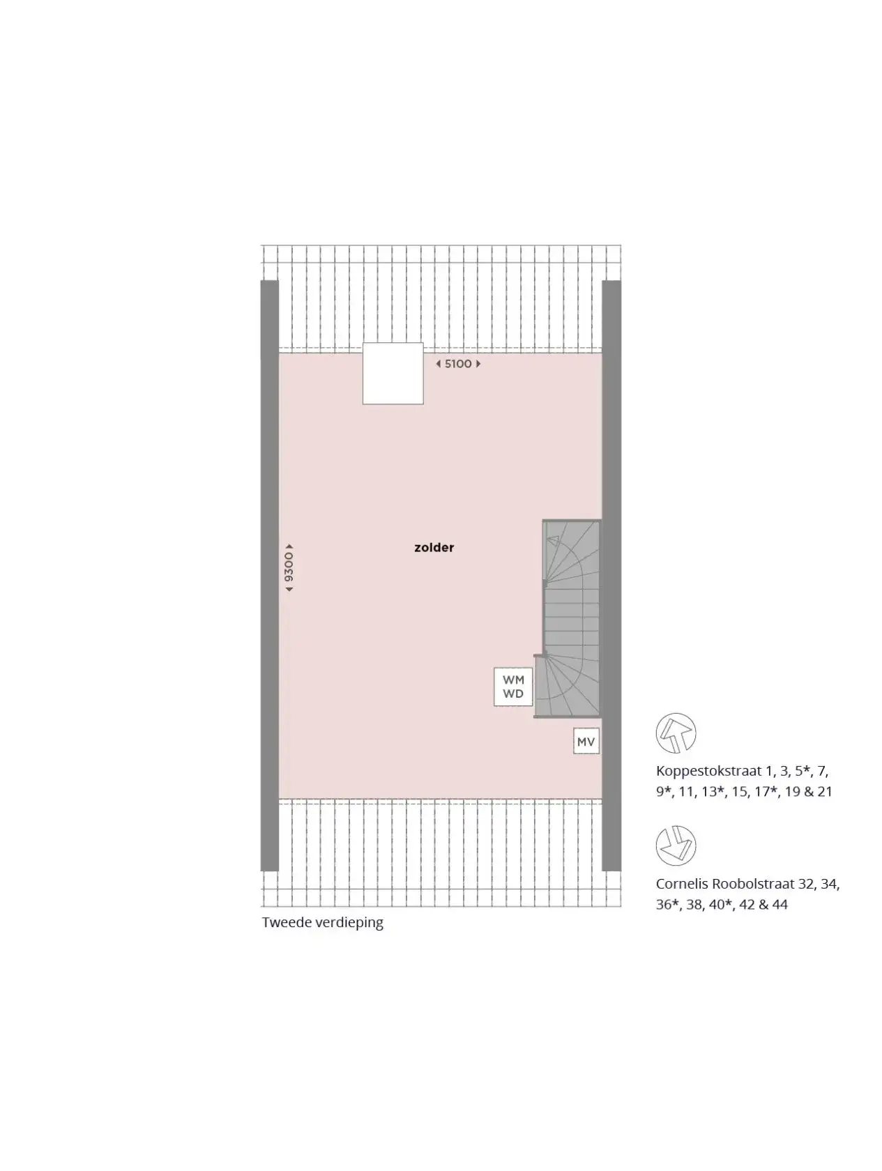 Koppestokstraat 5, Utrecht - 3-Zimmer-Reihenhaus