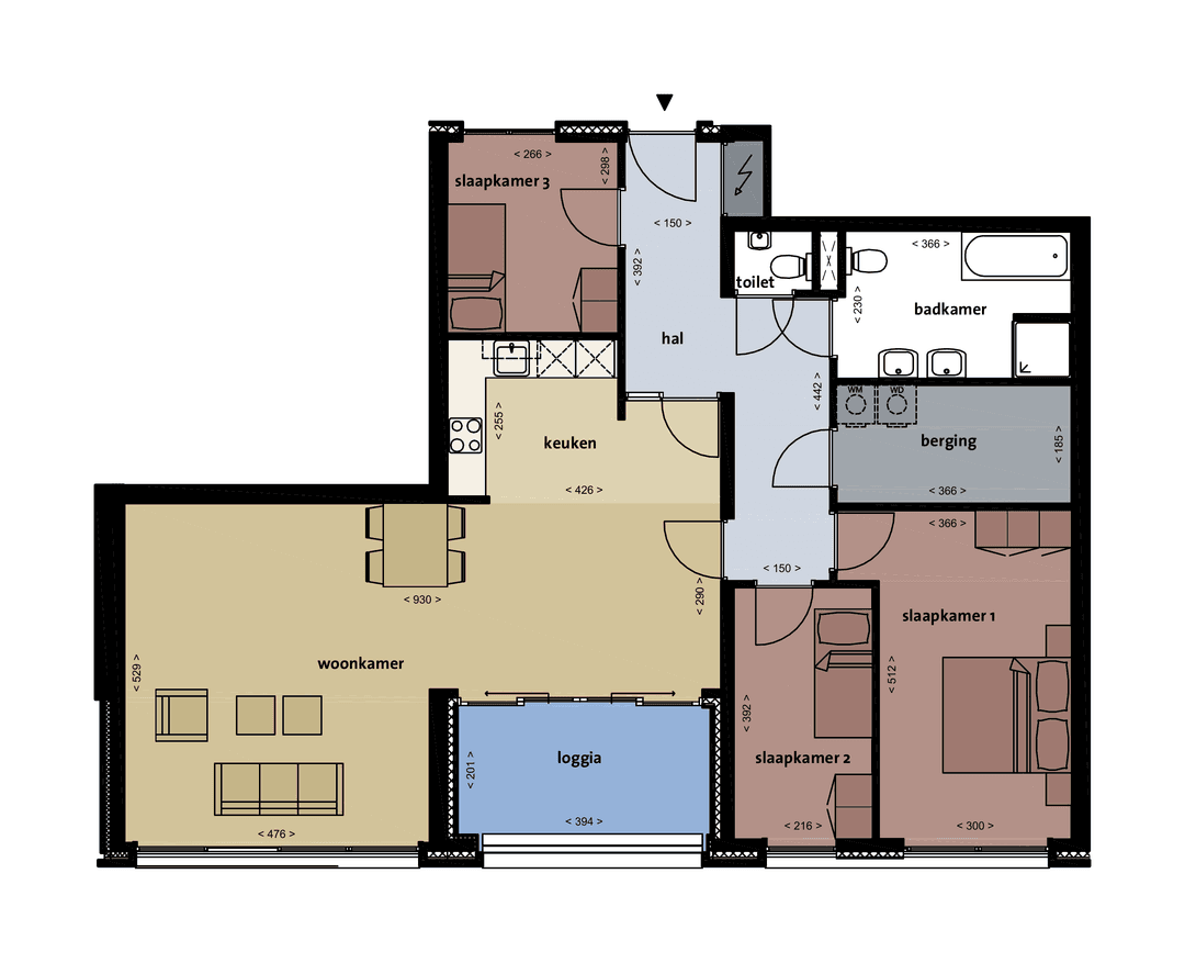 Appartement Brigantijnkade 35, Amsterdam - Te Huur