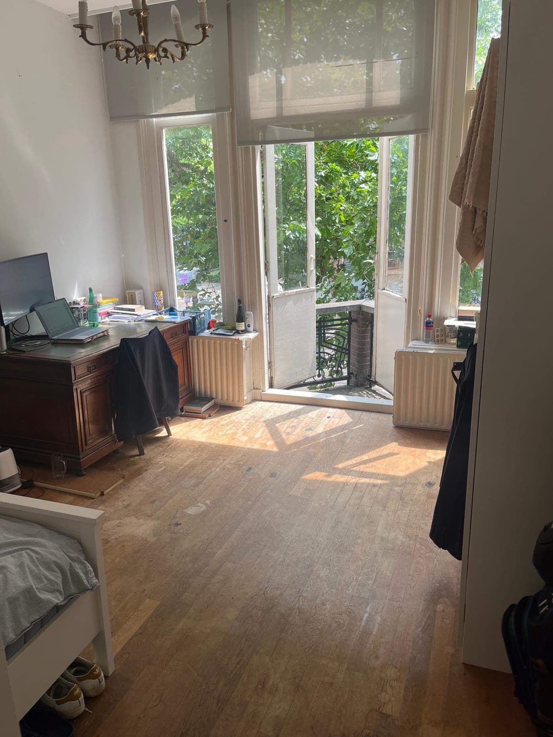 Habitación sin alfombra en alquiler - Mathenesserlaan, Rotterdam