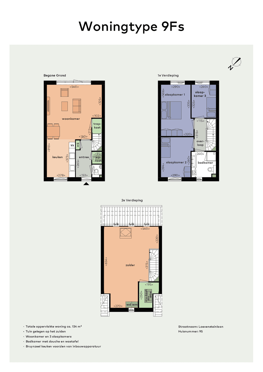 Loevensteinlaan 95, Oosterhout - Family House for Rent