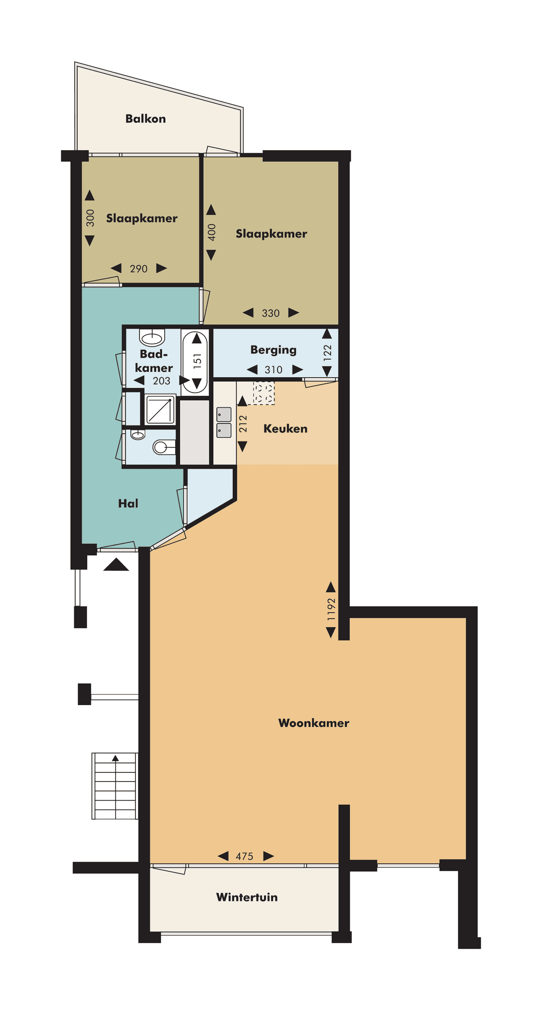 Appartement Ansjovislaan 117, Bergen Op Zoom - Te Huur