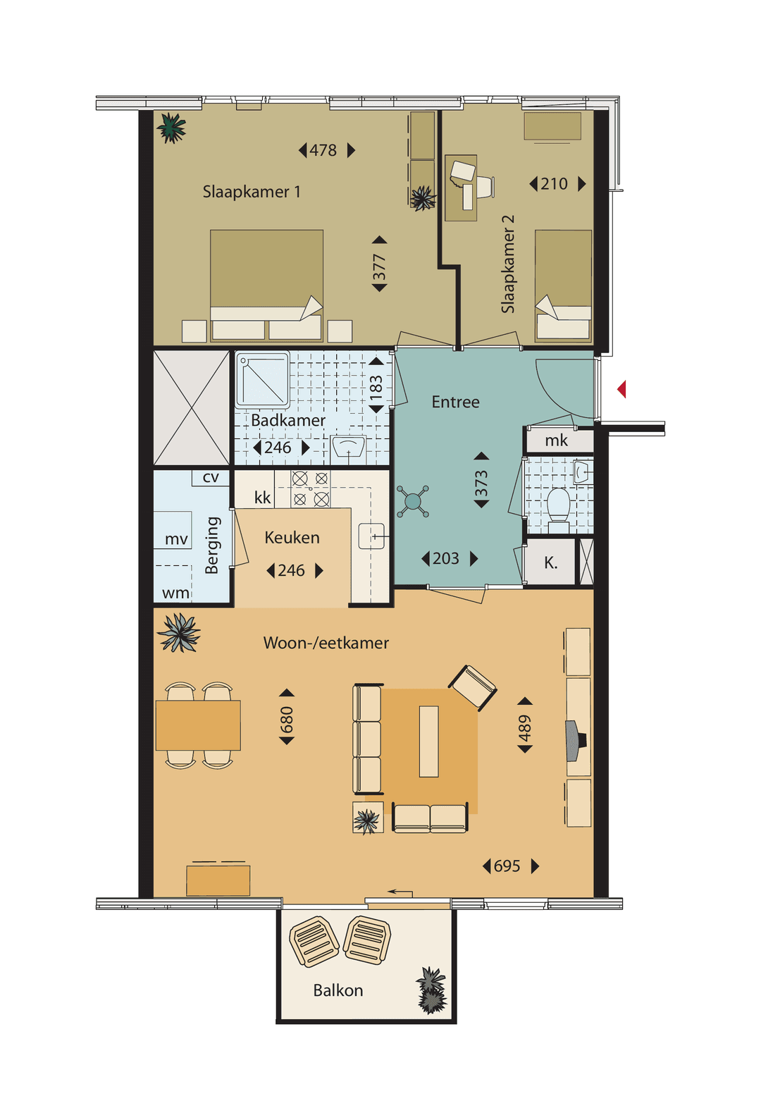 Wohnung Pieter Calandlaan 1315, Amsterdam