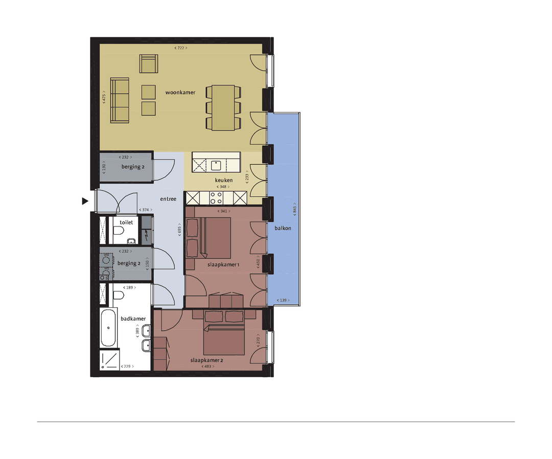 Appartement Daguerrestraat 149, Amsterdam - Te Huur