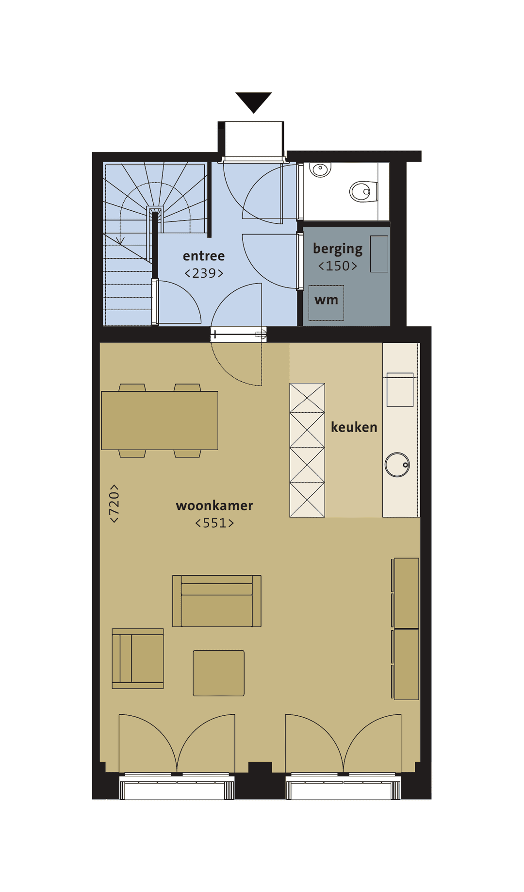 Maisonette Boschcour 7 A, Maastricht - Te Huur