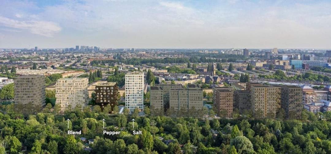 Apartamento Haarlemmerweg 654, Ámsterdam (Sloterdijk-West) - apartamento de 2 habitaciones