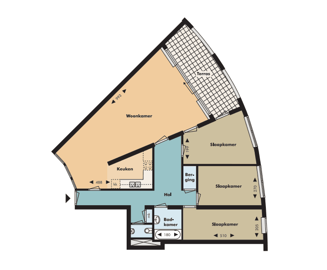 Wohnung Nieuwehaven 96, Rotterdam - Zur Miete