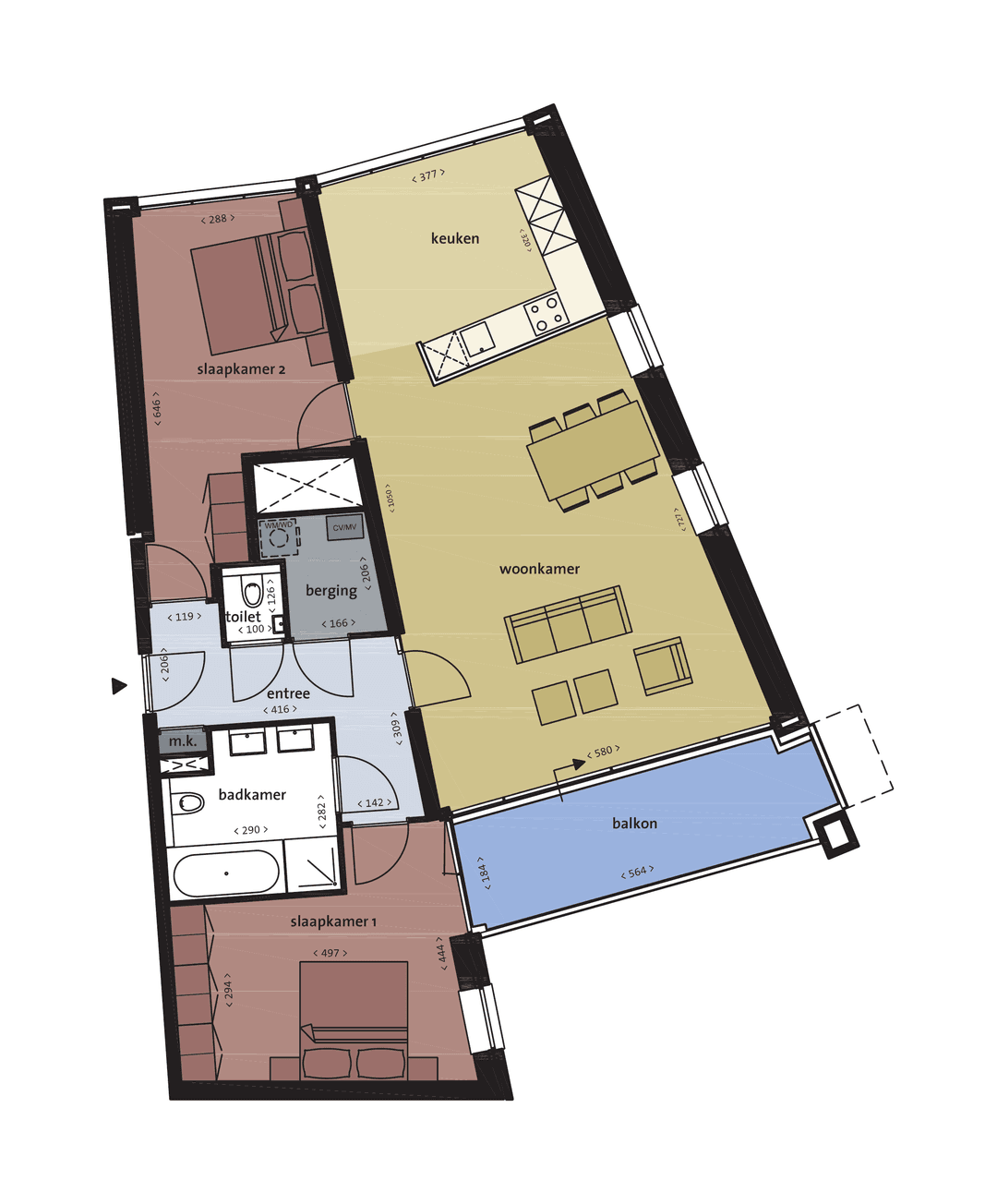 Appartement Ien Daleshof 18, Rotterdam - Te Huur