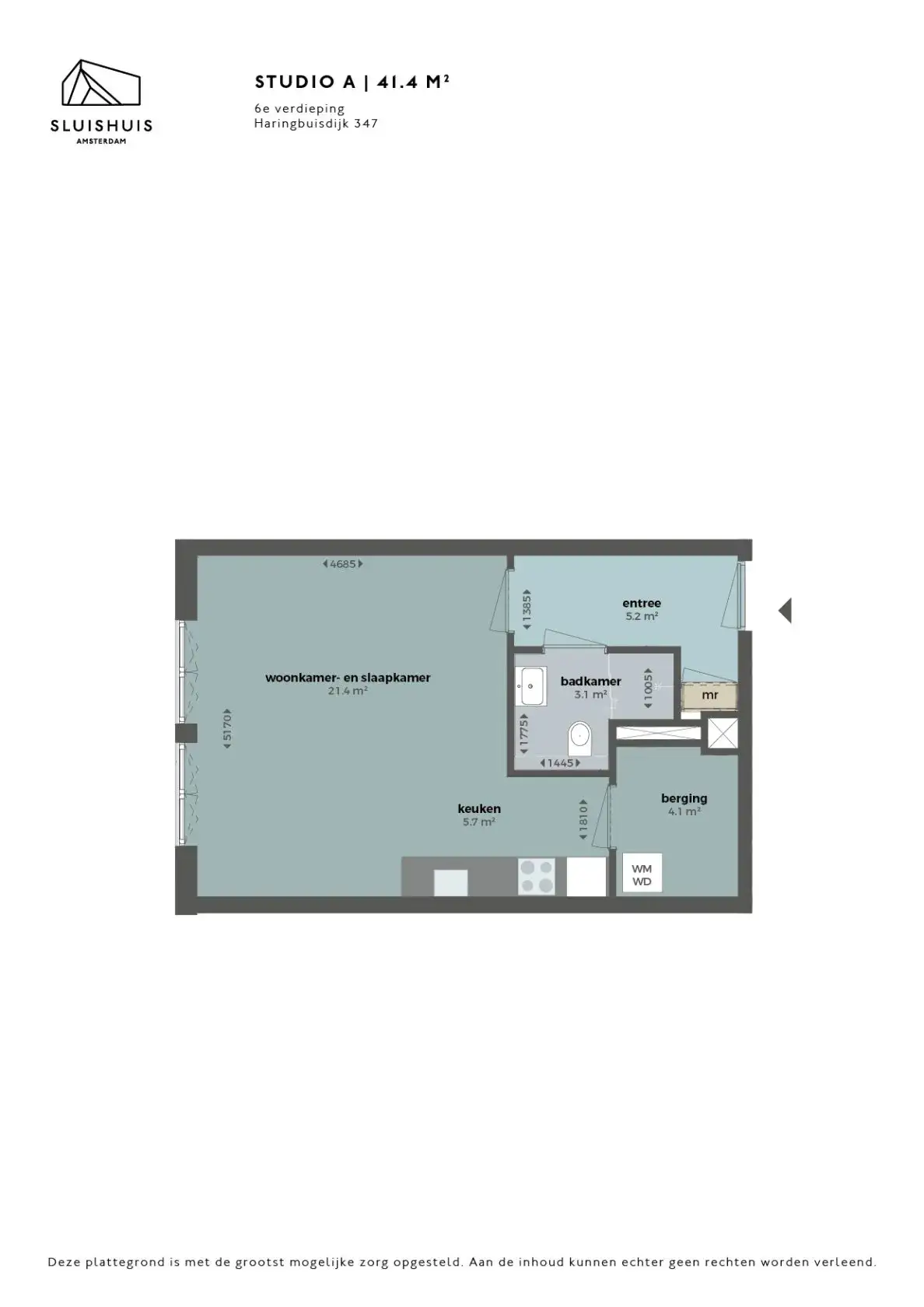 Studio Haringbuisdijk 347, Amsterdam - Studio