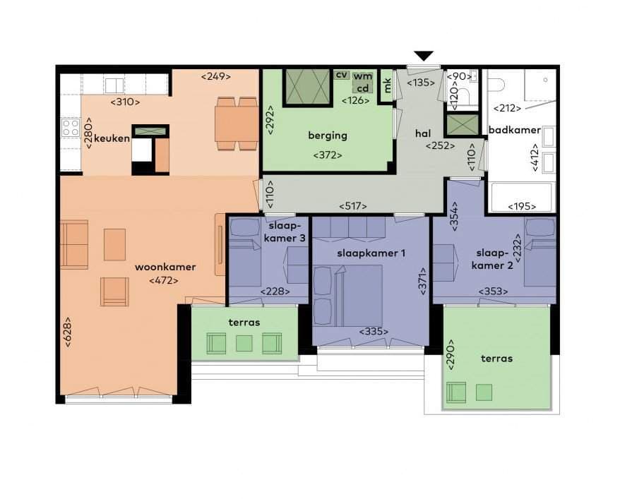 Appartement Joan Muyskenweg 4 H7, Amsterdam - Te Huur