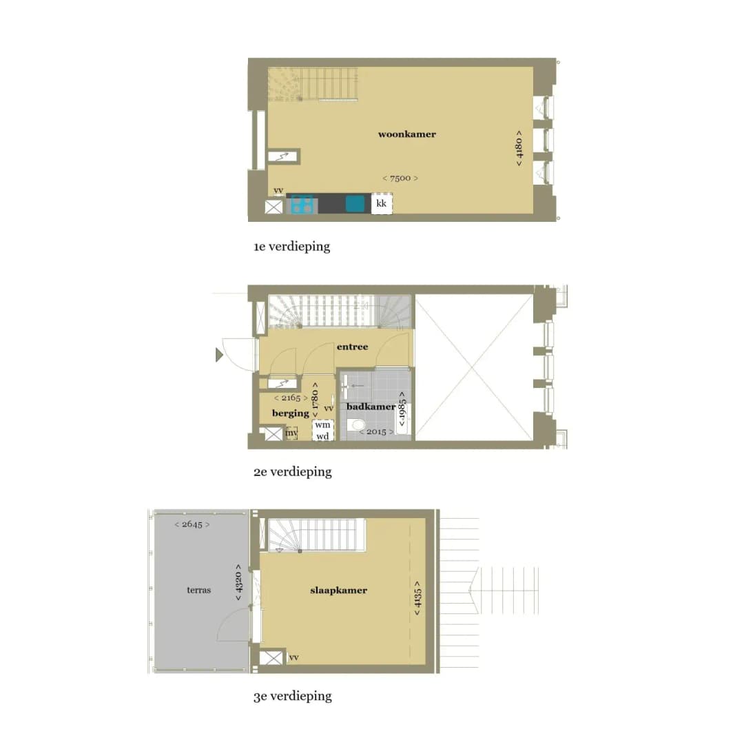 Verspronckweg 150-C35, Haarlem — 1-Schlafzimmer-Maissonette