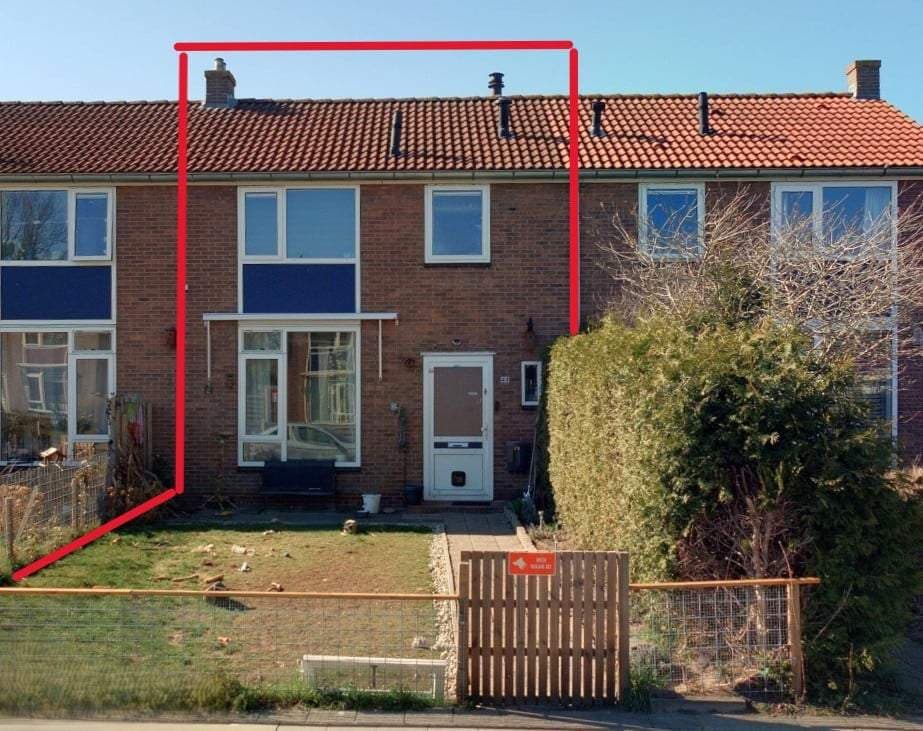 Tussenwoning Hooge Esch 23, Oosterwolde FR - Te huur