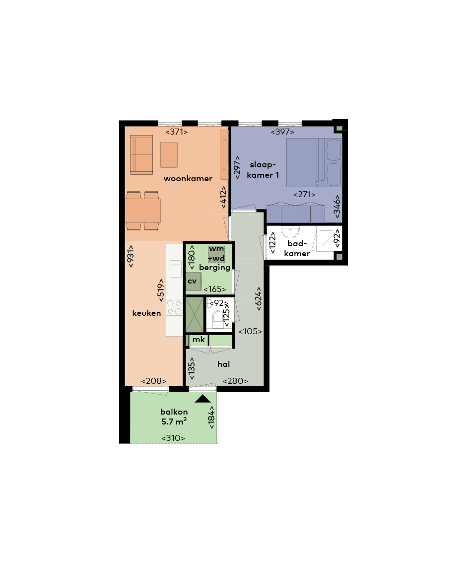 Appartement Brusselplein 115, Utrecht - Te Huur