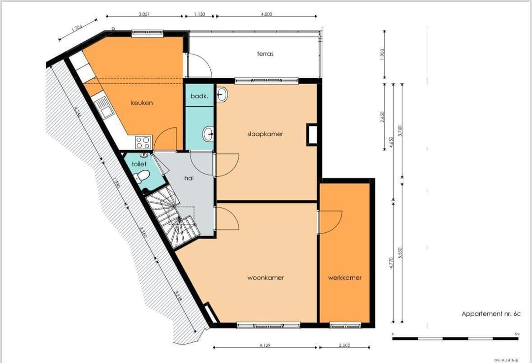 Apartamento sin amueblar Balijelaan, Utrecht - Para alquilar