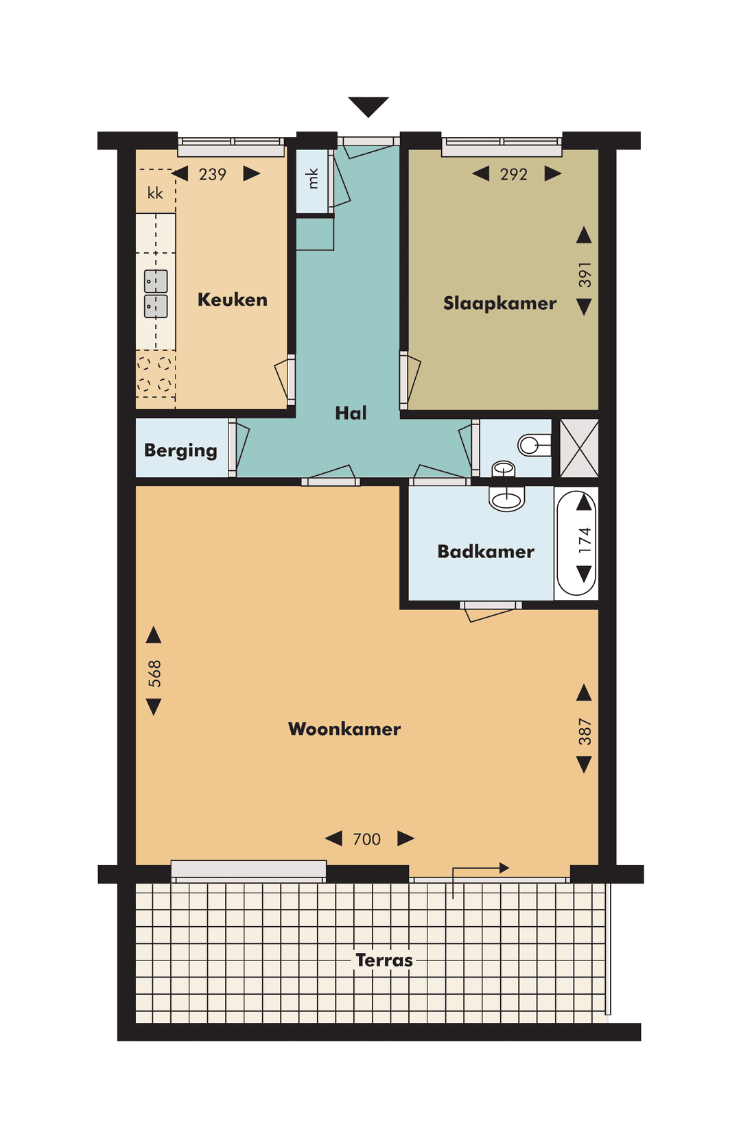 Appartement Nieuwehaven 162, Rotterdam - Zu Vermieten