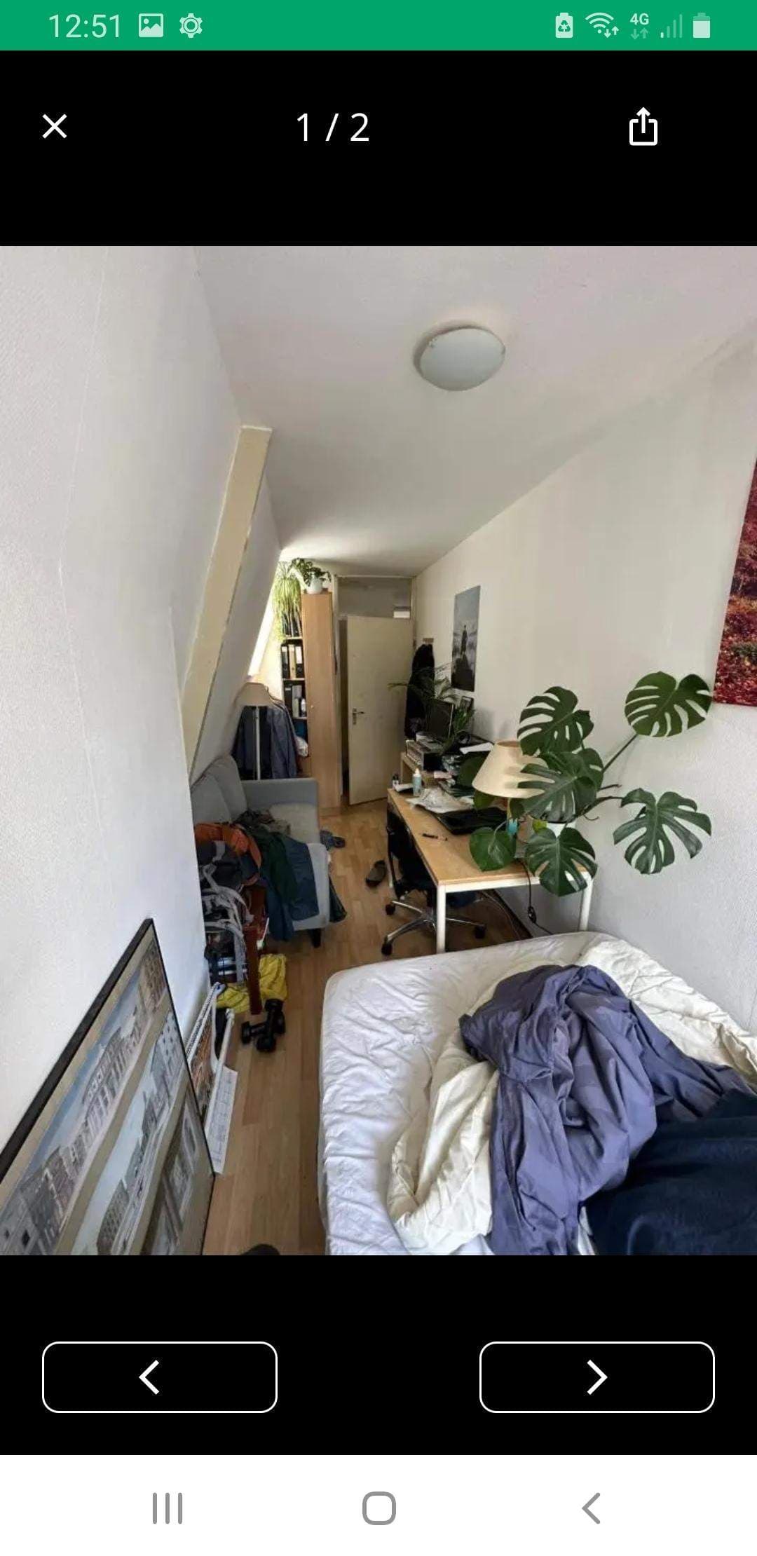 Furnished Room for Rent Jan Sonjestraat, Rotterdam