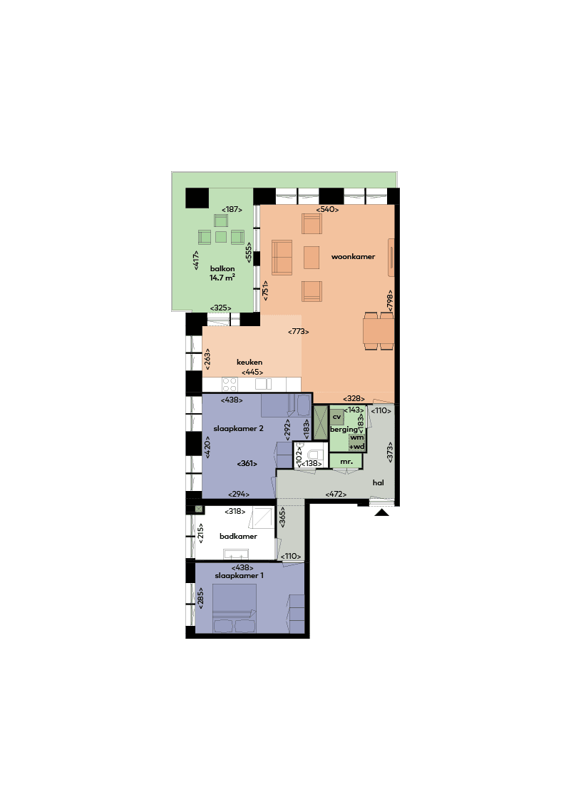 Appartement Parijsboulevard 56, Utrecht - Te Huur