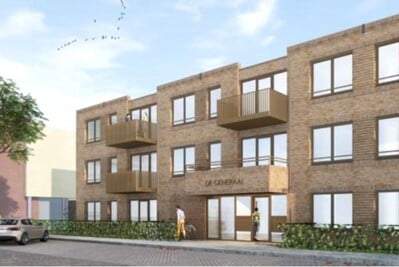 Appartement neuf 1 chambre avec balcon au sud, ascenseur et pompe à chaleur à Baarle-Nassau