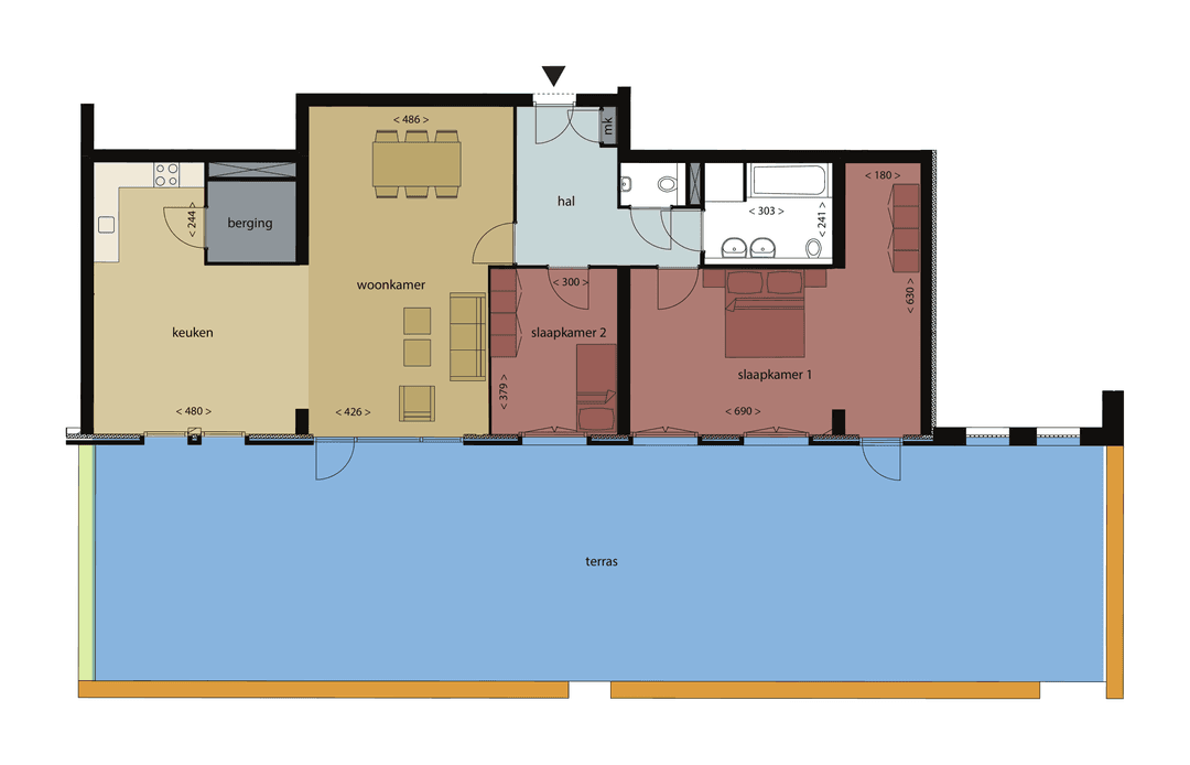 Appartement Ceresstraat 2 A2, Breda - Te Huur
