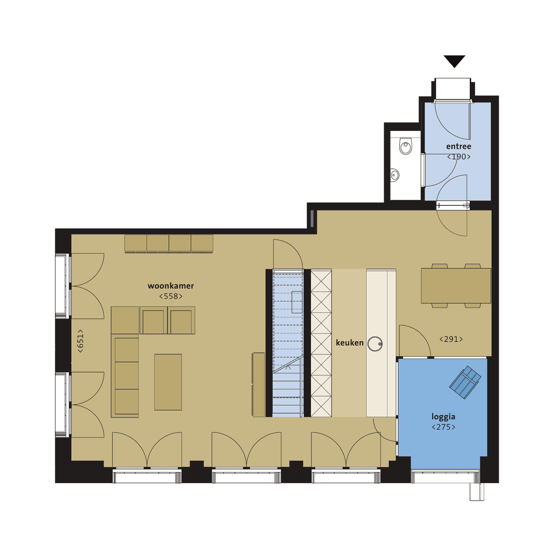 Maisonette Boschcour 8 A, Maastricht - Te Huur
