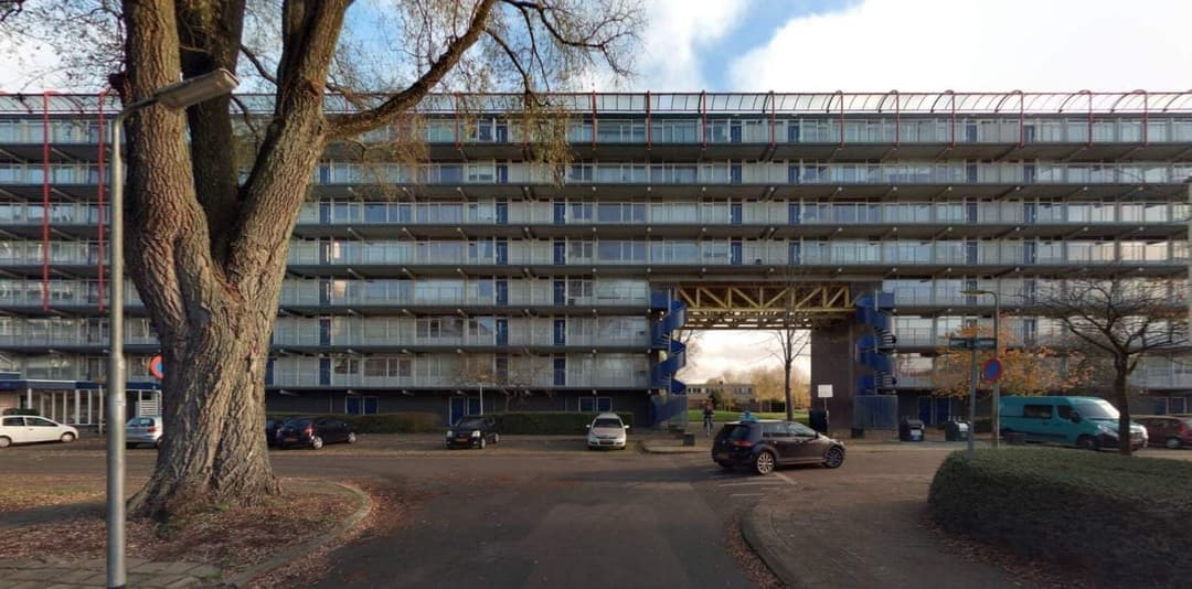 Gemütliche 3-Zimmer-Wohnung mit Balkon und Abstellraum im 7. Stock in Leeuwarden