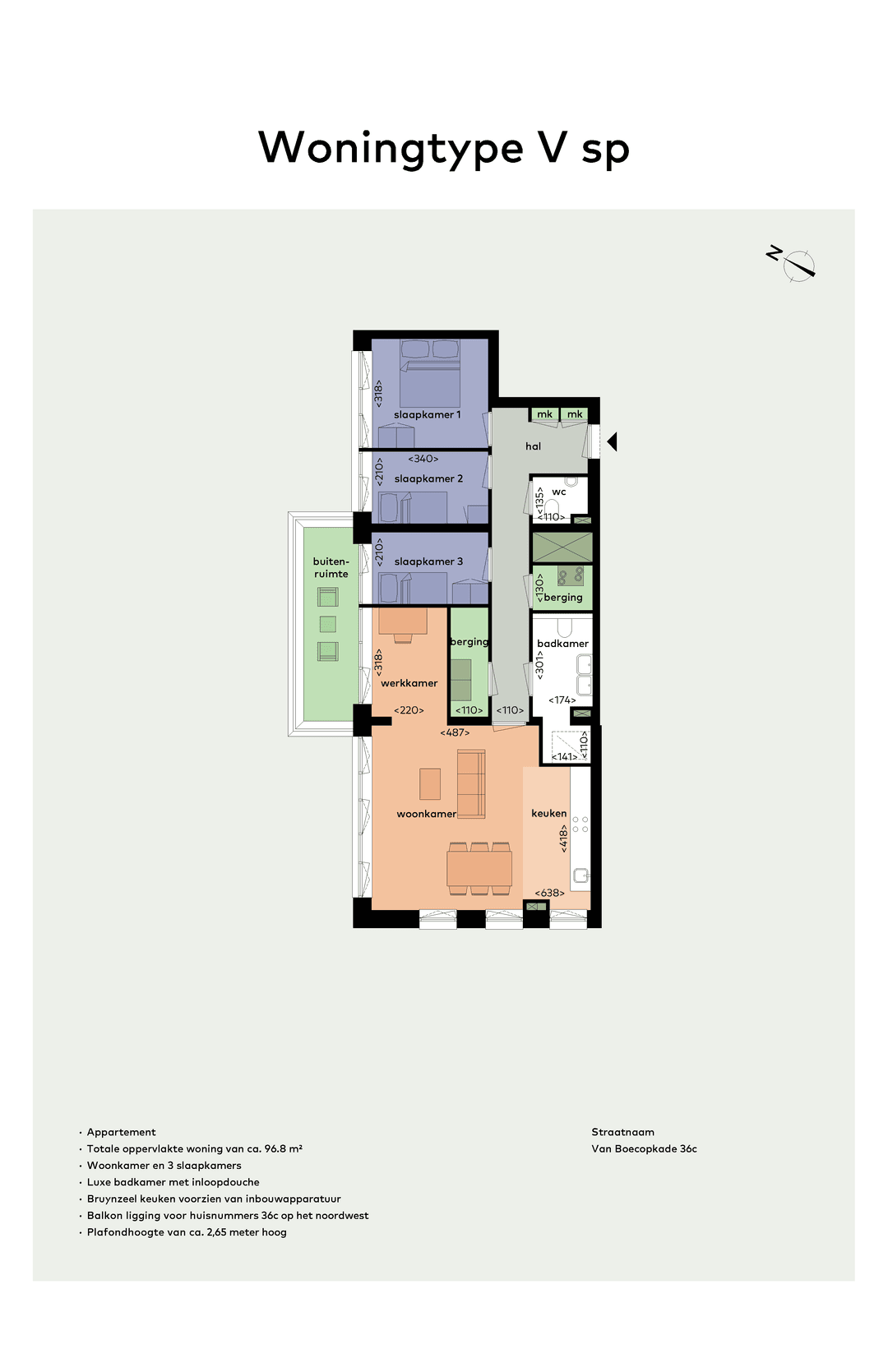 Appartement Van Boecopkade 36 C, 's-Gravenhage - Te Huur