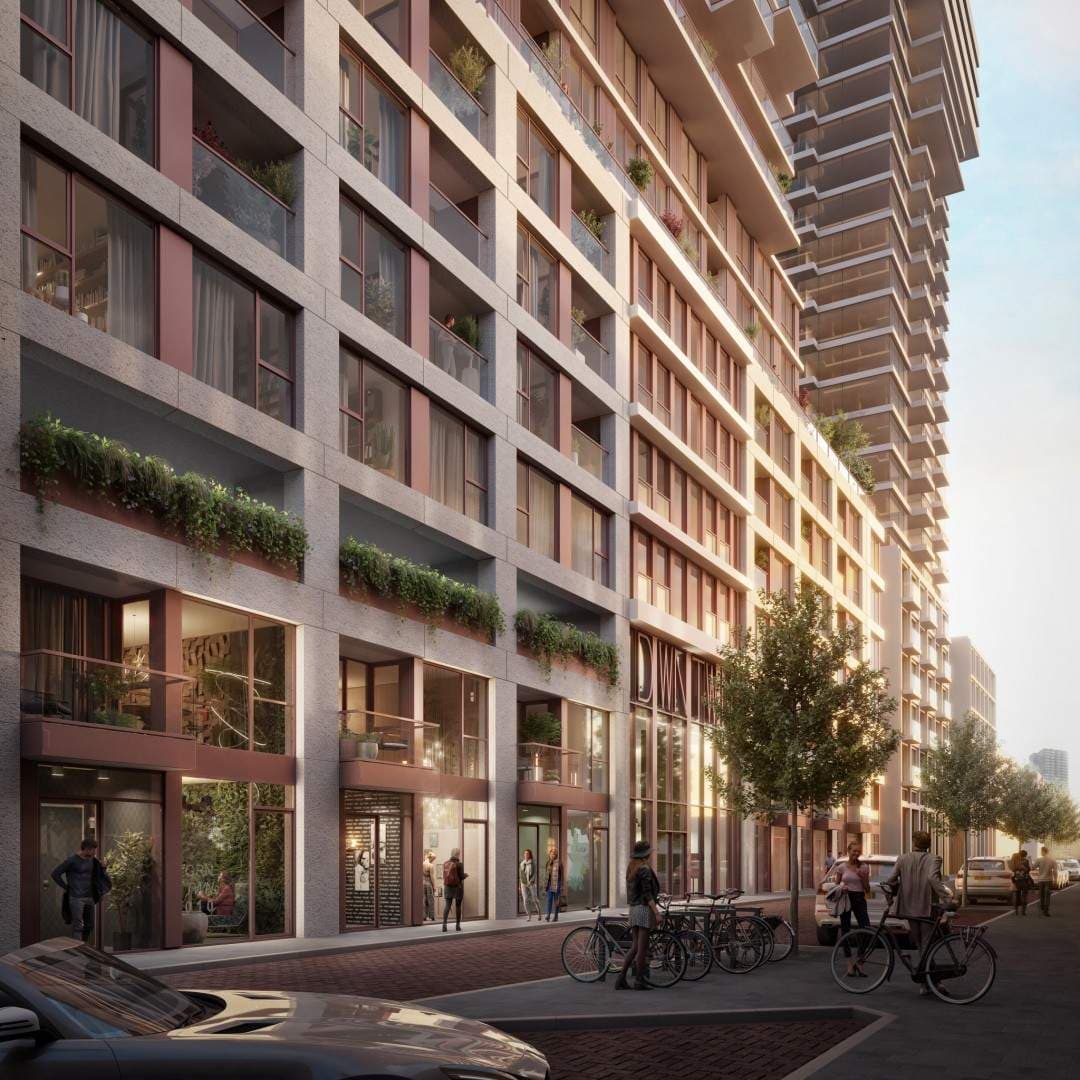 Stadtzentrum Rotterdam — 2-Zimmer-Portiekflat, Baankwartier