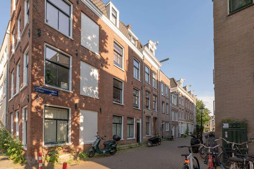Appartement Vierwindendwarsstraat 14, Amsterdam - À Louer