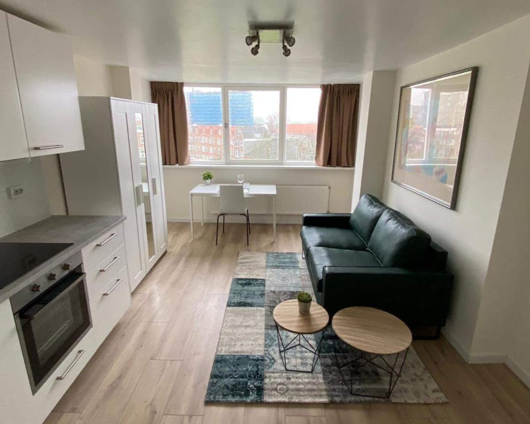 Gemeubileerde studio Dordtselaan, Rotterdam - Te huur