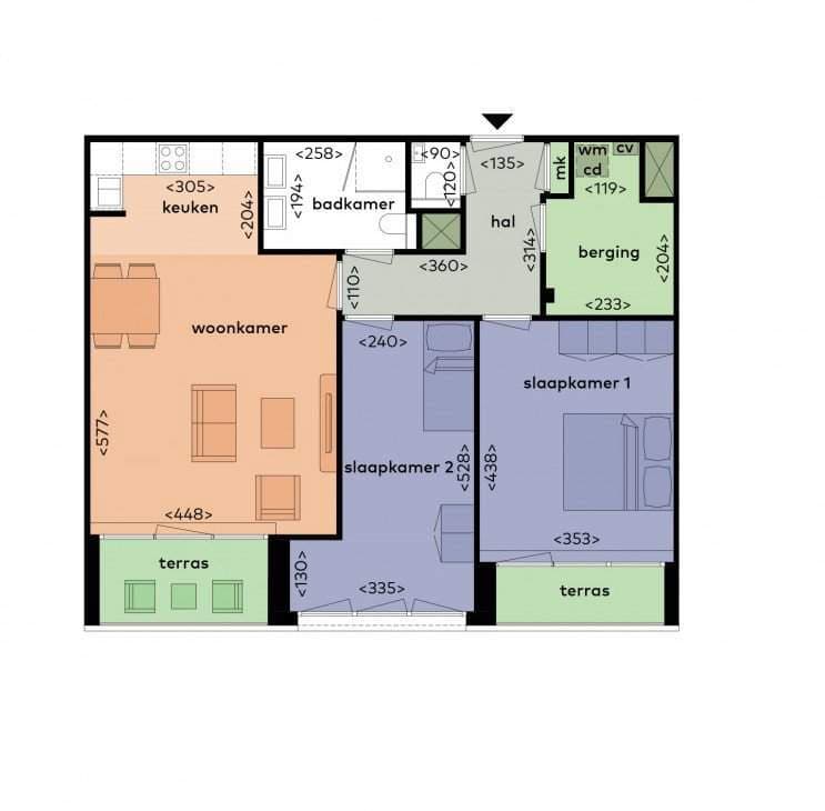 Appartement Joan Muyskenweg 4 F1, Amsterdam - Te Huur