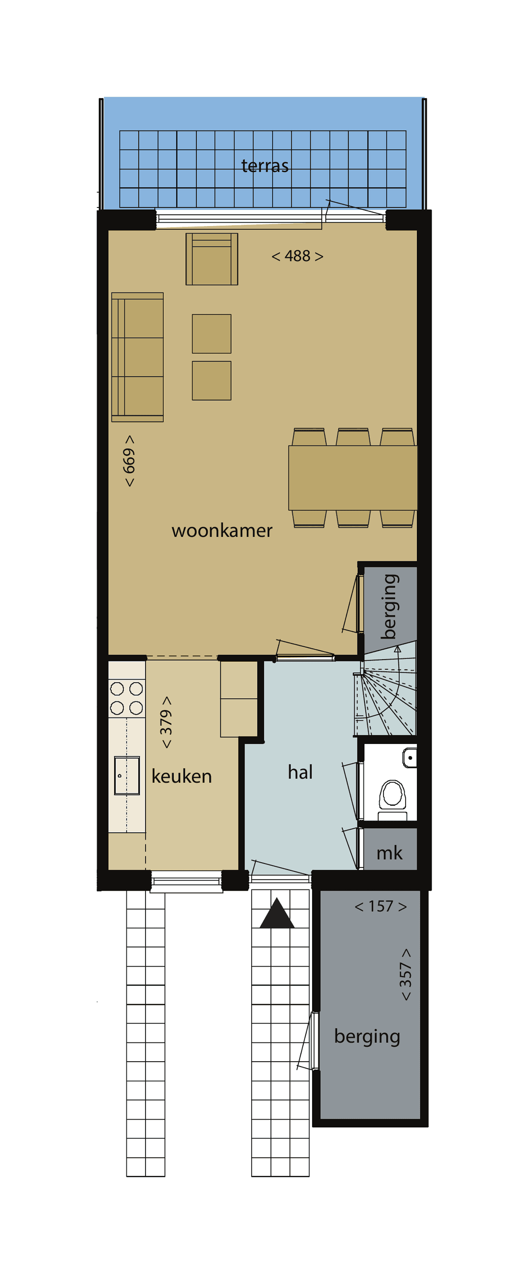 Schelpenhoek 41, Diemen - Gezinswoning te huur