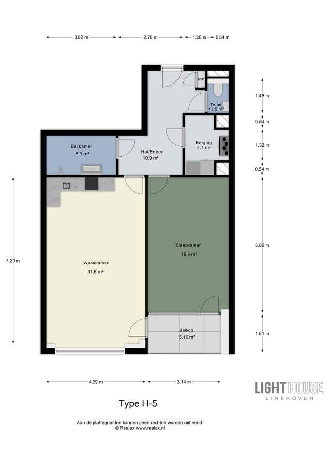 Flat Machinekamerplein 32 009, Eindhoven - For Rent