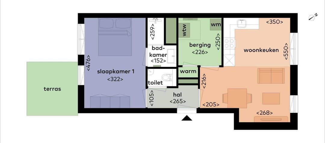 Appartement Albertina Sisulupad 144, Rotterdam - Te Huur