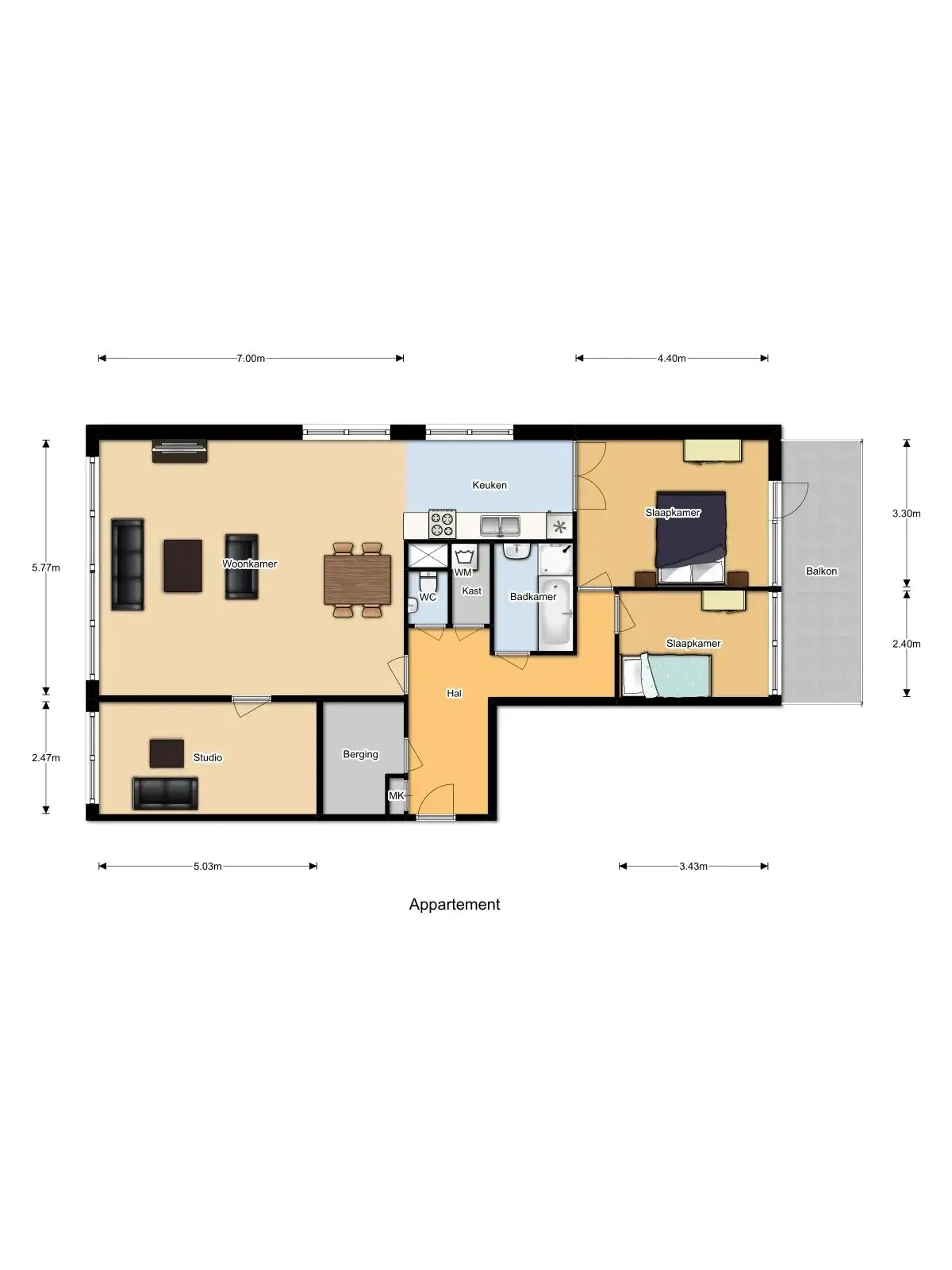 Wohnung Louis Pregerkade 86, Rotterdam - Kop van Zuid