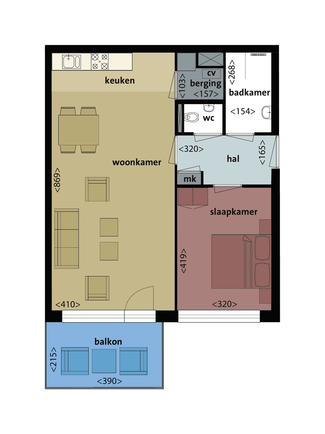 Appartement Ouddiemerlaan 116 A, Diemen - Te Huur