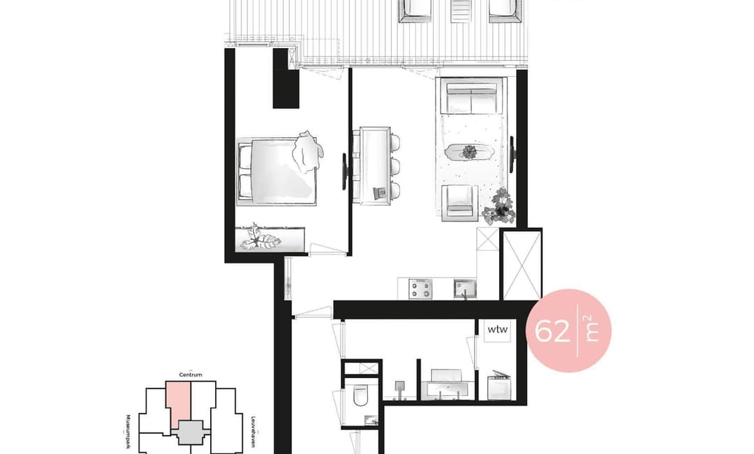 Appartement Baan, Rotterdam - Te Huur