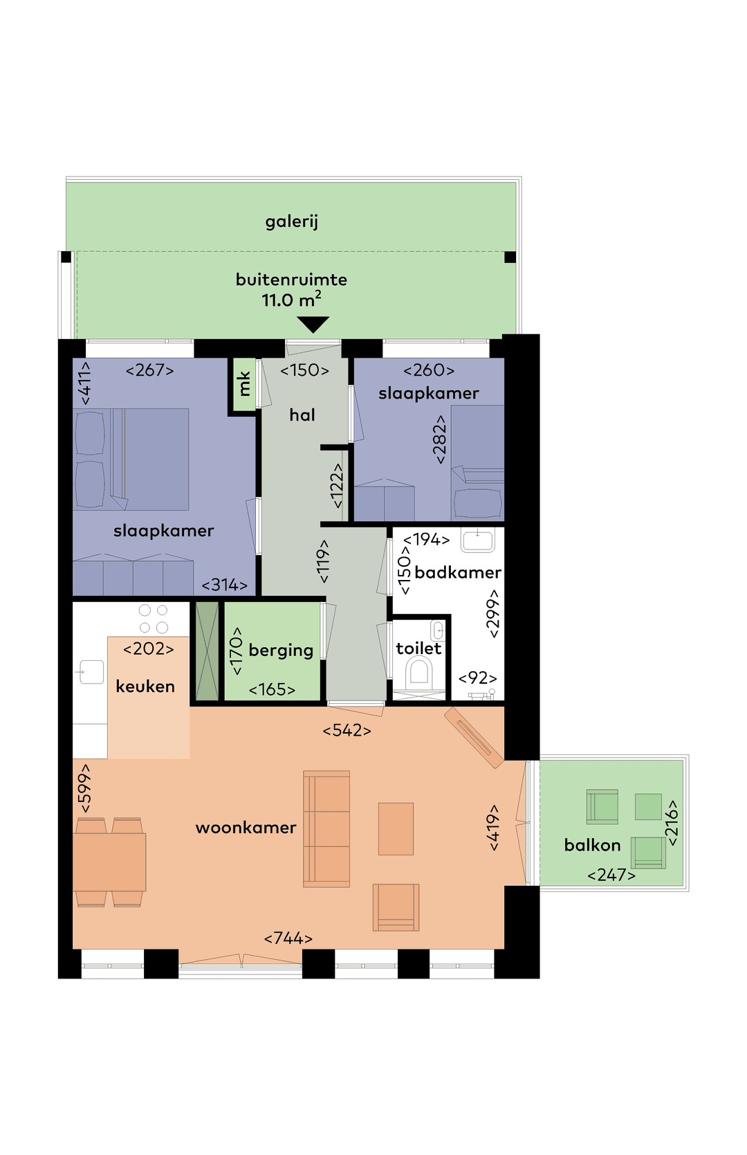Wohnung Toxopeusstraat, Groningen - Zur Miete