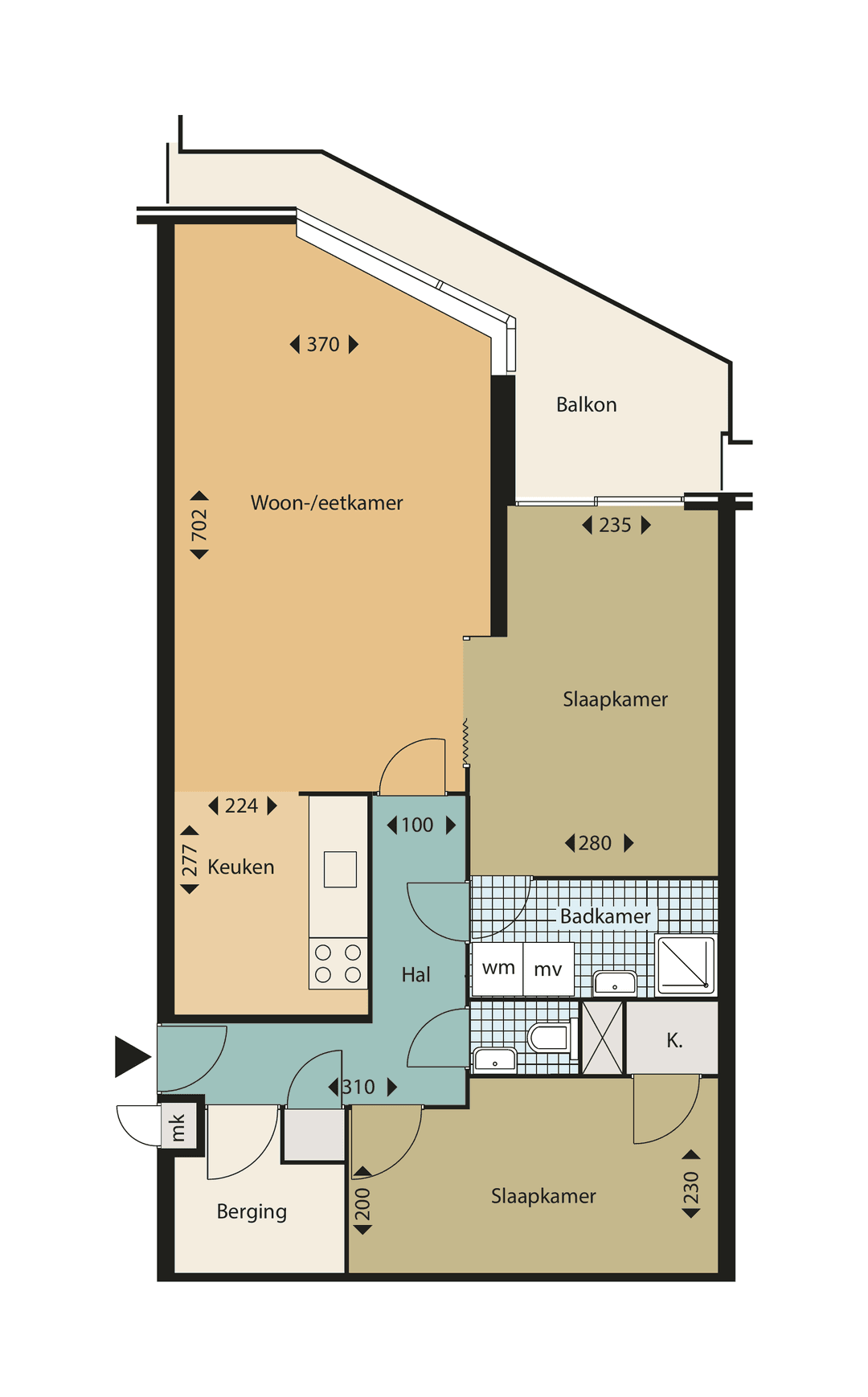 Appartement Hilvoordestraat 221, Rijswijk - Te Huur
