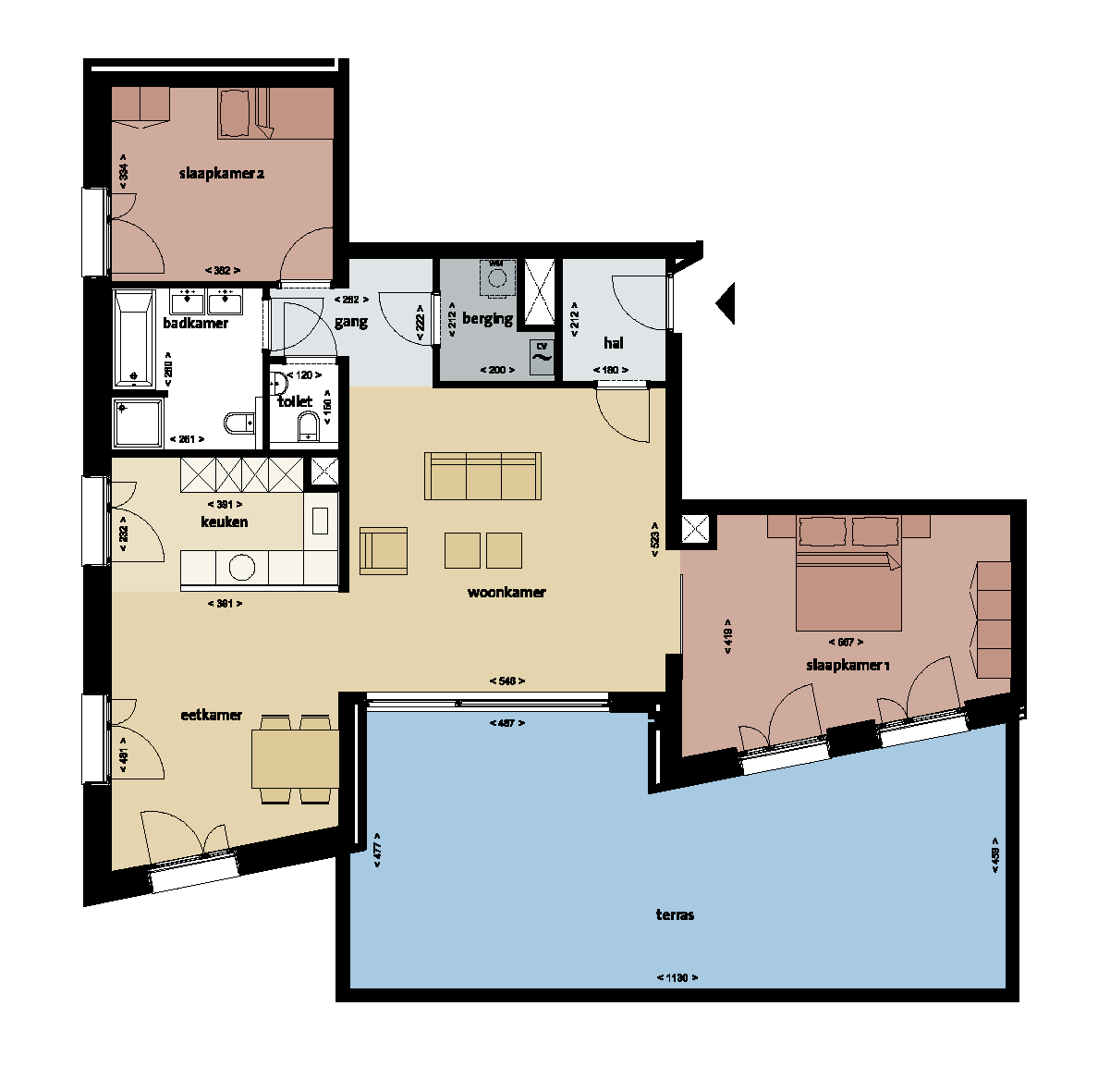 Wohnung Ansjovislaan 282, Bergen Op Zoom - Zu Vermieten