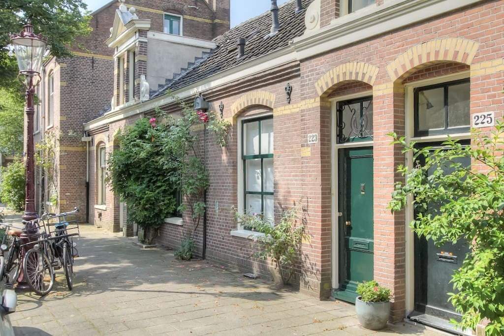 Piso Lutmastraat, Ámsterdam - Planta baja con jardín