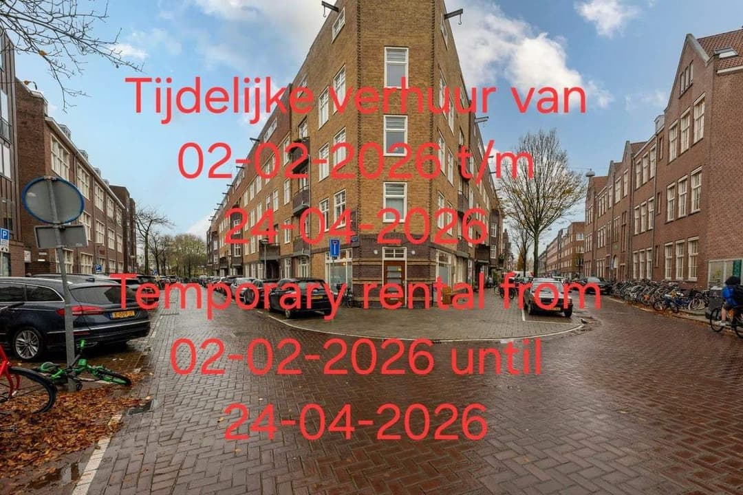 Flat Kortenaerstraat, Amsterdam - For Rent