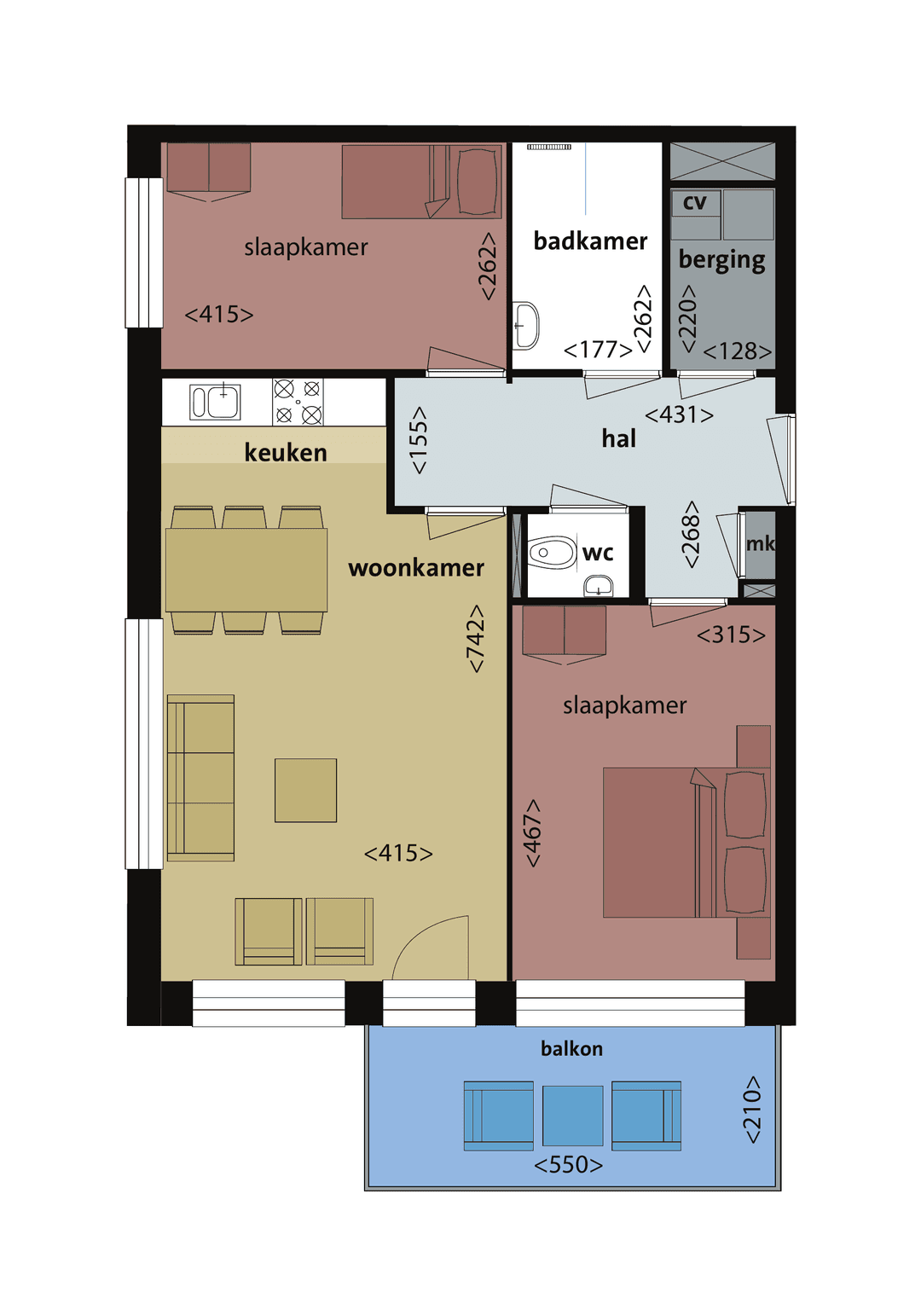 Appartement Ouddiemerlaan 120 C, Diemen - Te Huur