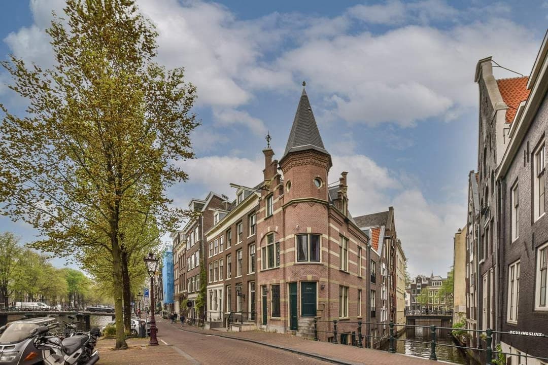 Herengracht 395, Amsterdam - Maison-canal d'angle à louer