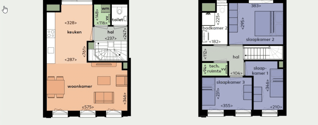 Maisonette Serviestraat 34, Almere - Zur Miete