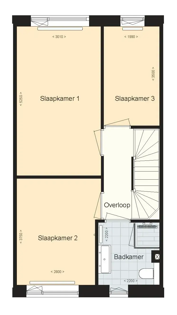 Kwartelstraat 6, Nijmegen - 5-Zimmer-Reihenhaus