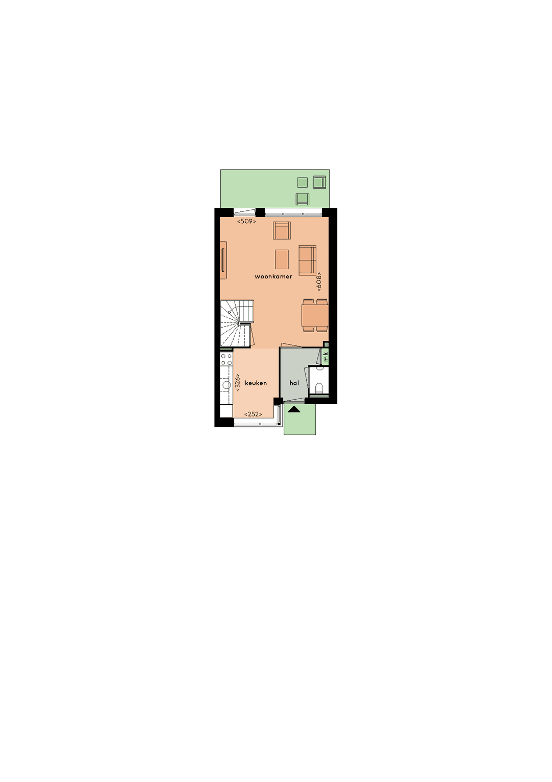 Gezinswoning Koningspagestraat 23, Rosmalen - Te Huur
