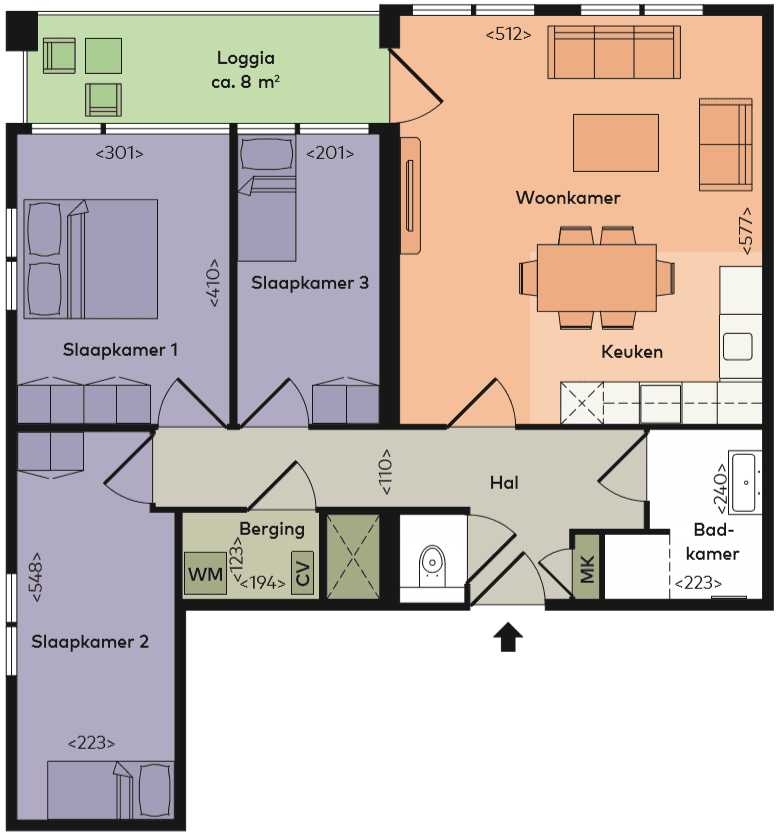 Appartement Betaplein 278, Leiden - Te Huur