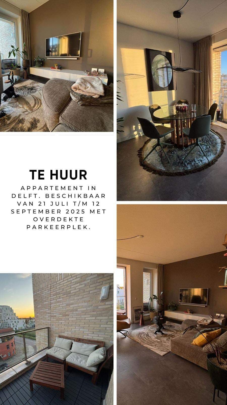 Furnished Studio for Rent - Fabrieksstraat, Delft
